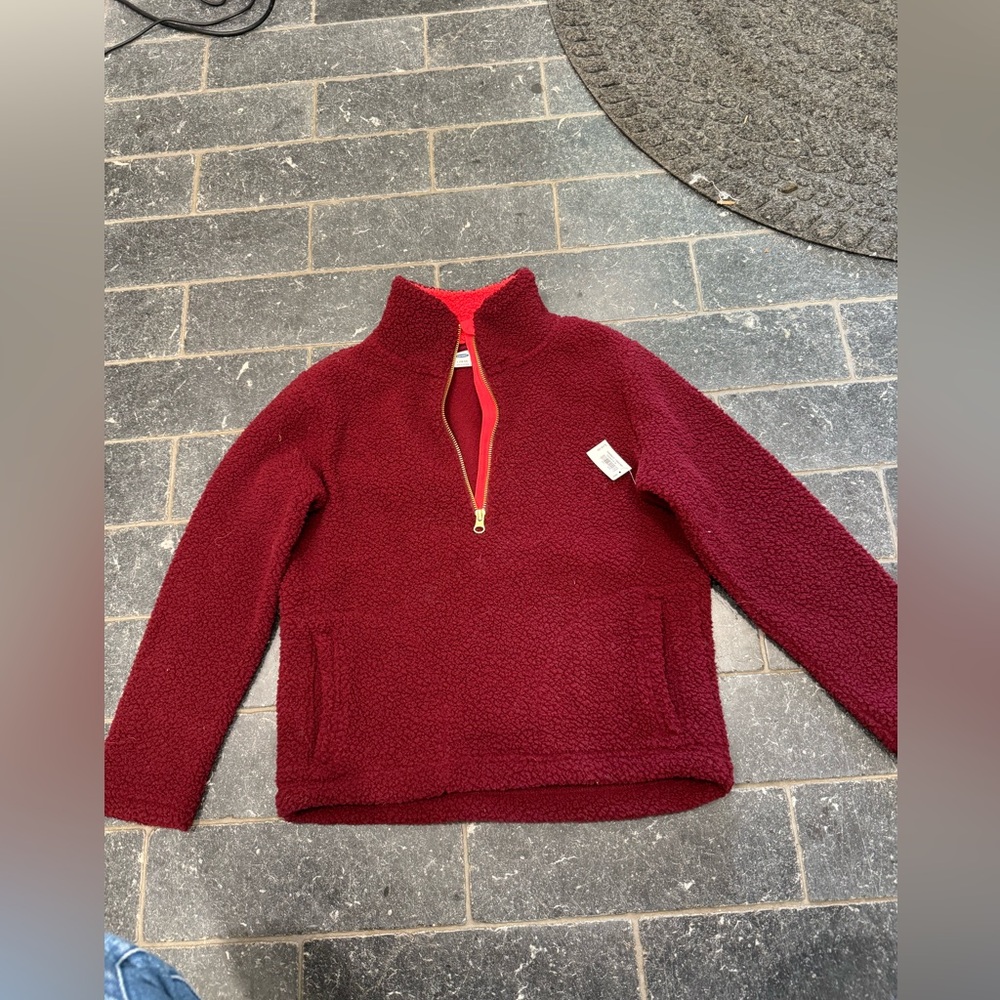 NWT Old Navy half zip fleece